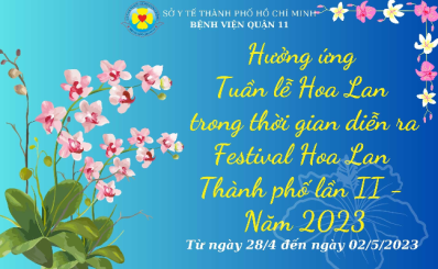Hưởng ứng Tuần lễ Hoa Lan trong thời gian diễn ra Festival Hoa Lan Thành phố lần II - năm 2023